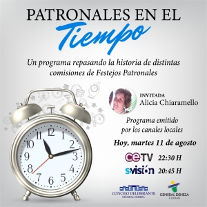 PATRONALES EN EL TIEMPO.