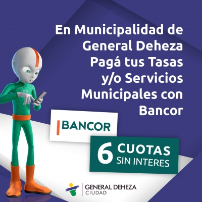 PAGÁ TUS TASAS Y SERVICIOS MUNICIPALES EN CUOTAS.