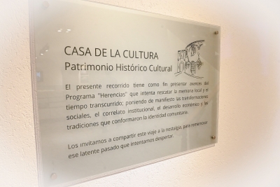 PUESTA EN VALOR DE CASA DE LA CULTURA.