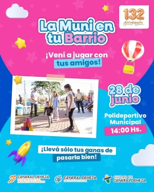 LA MUNI LLEGA A TU BARRIO