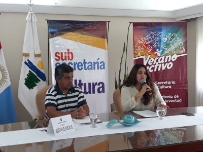 Conferencia de Prensa - Culturizarte 2017, Apertura del Verano Activo.