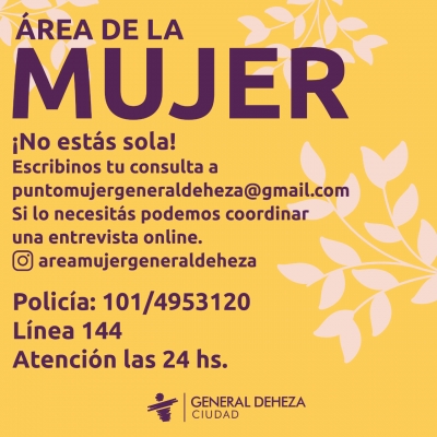 ¡PARA QUE NO TE SIENTAS DESPROTEGIDA!
