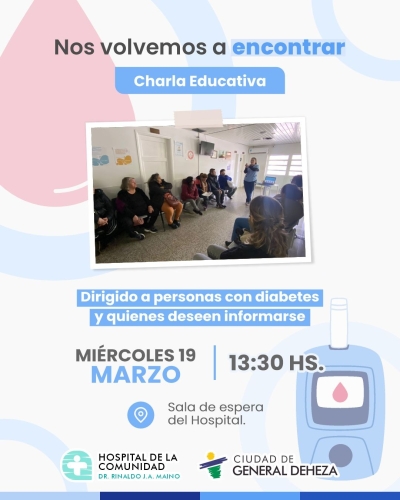 CHARLA EDUCATIVA SOBRE DIABETES