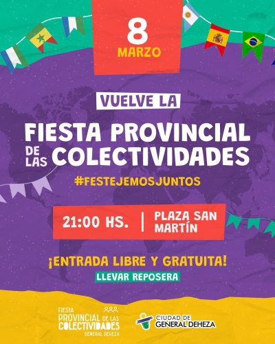 34° FIESTA PROVINCIAL DE LAS COLECTIVIDADES
