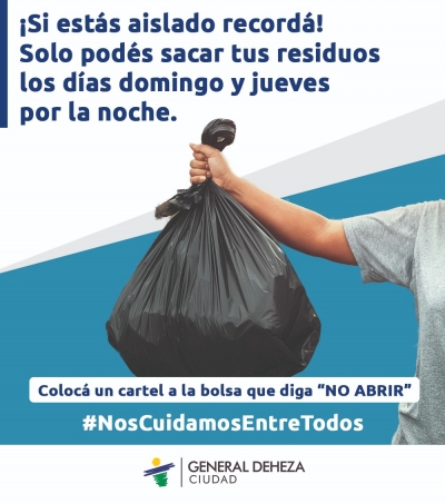 ¡ATENCIÓN, AISLADOS POR COVID-19!