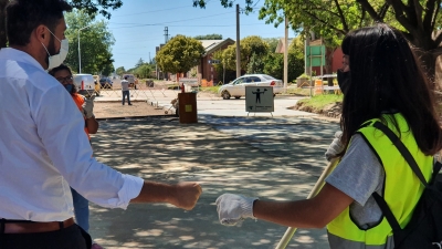 Primer cuadrilla de Mujeres - Obras