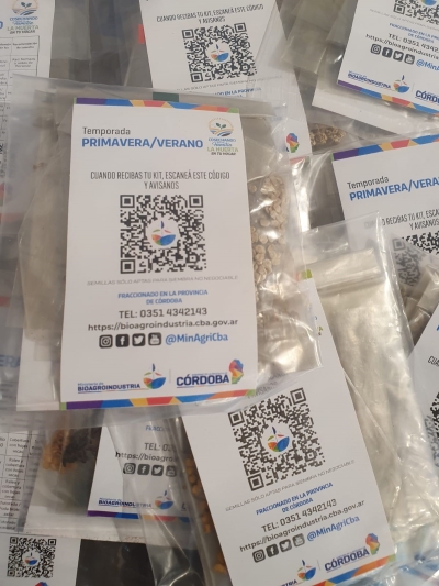 LLEGARON LAS SEMILLAS PRIMAVERA - VERANO