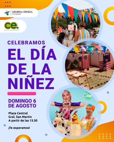CELEBREMOS EL DÍA DE LA NIÑEZ.