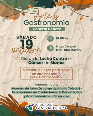 ARTE Y GASTRONOMÍA GENERAL DEHEZA