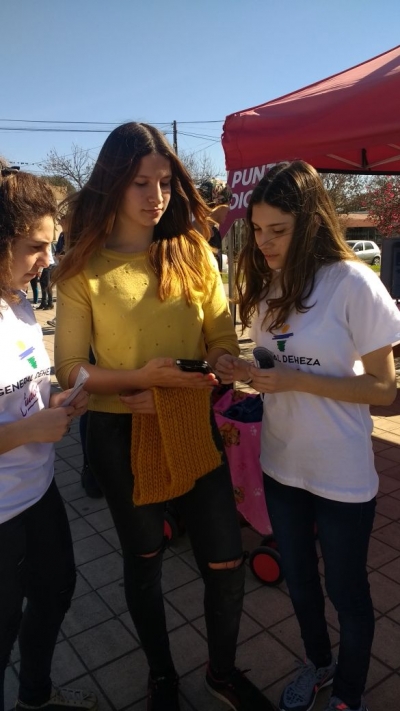 Hoy en Barrio Polideportivo. MUNICIPALIDAD EN SU BARRIO, A TRAVÉS DE SUS PROMOTORAS.