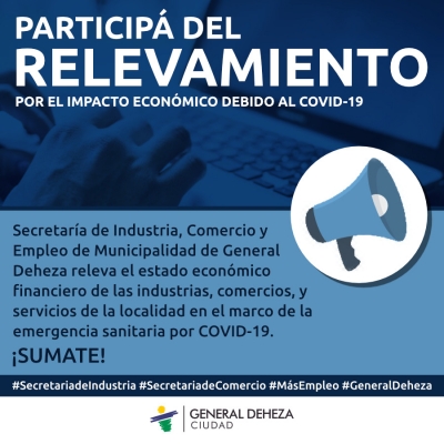 ACTIVACIÓN ECONÓMICA POR EL IMPACTO DEL COVID-19 EN GENERAL DEHEZA.