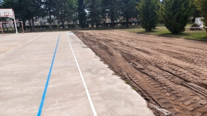 AMPLIACIÓN DEL PLAYÓN DEL POLIDEPORTIVO MUNICIPAL.