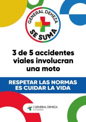 ¡GENERAL DEHEZA SE SUMA AL USO DEL CASCO!
