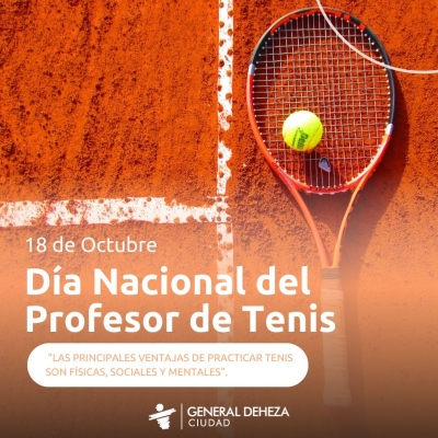18 DE OCTUBRE. DÍA DEL PROFESOR DE TENIS.