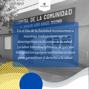 DÍA DE LA SANIDAD.