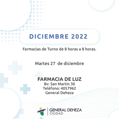 FARMACIA DE TURNO.
