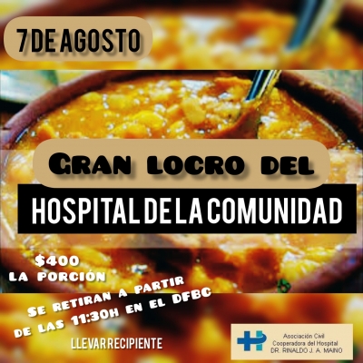 GRAN LOCRO DE LA COOPERADORA DEL HOSPITAL.