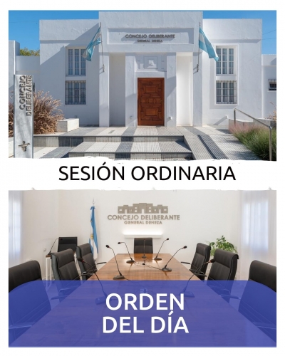 NUEVA SESIÓN DEL CONCEJO DELIBERANTE.