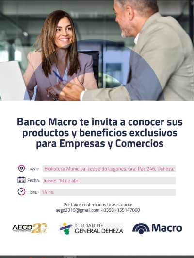 CONOCÉ LOS PRODUCTOS DE BANCO MACRO