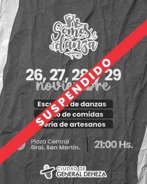 SOMOS DANZA - FECHA POSPUESTA HASTA DICIEMBRE