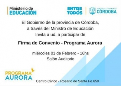 GENERAL DEHEZA TAMBIÉN ES PARTE DEL PLAN AURORA