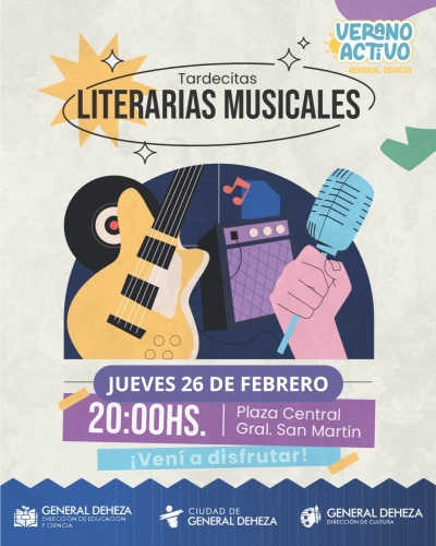 HOY, TARDECITAS LITERARIAS MUSICALES