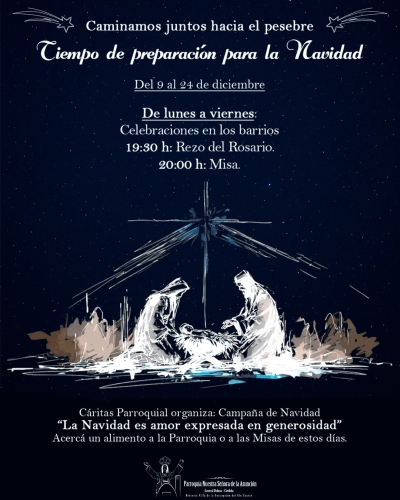 Tiempo de preparación para la Navidad