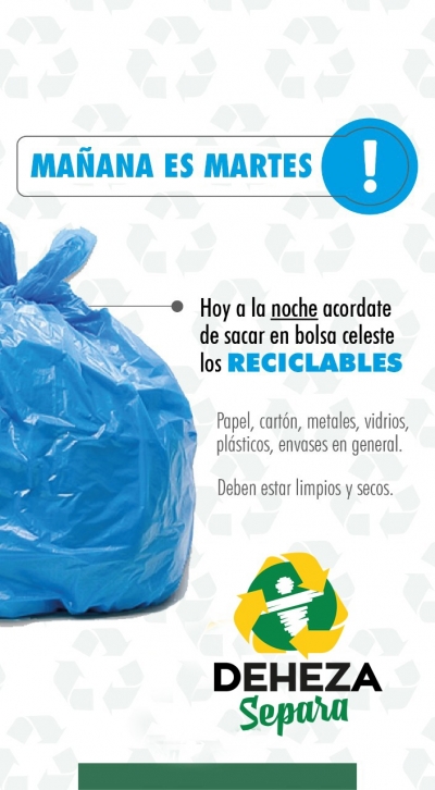 SEPARÁ TUS RESIDUOS