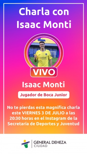 TE ACERCAMOS UNA CHARLA IMPERDIBLE.