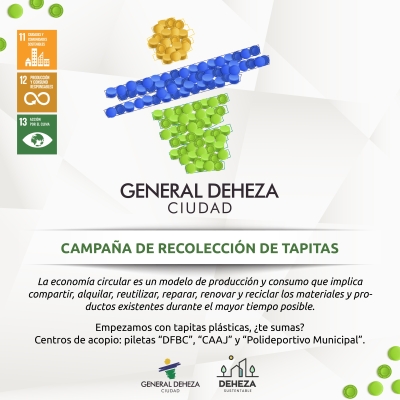 CONTINUAMOS CON LA CAMPAÑA DE RECOLECCIÓN DE TAPITAS.