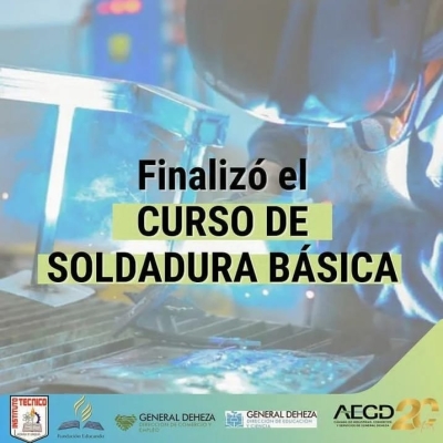 CULMINÓ EL CURSO DE SOLDADURA