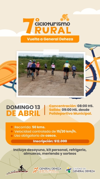 7° CICLOTURISMO RURAL