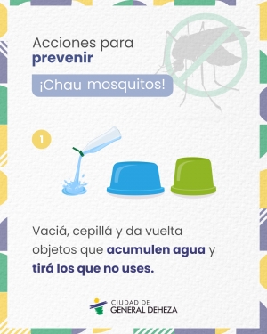 ¡ASÍ PREVENIMOS EL DENGUE!