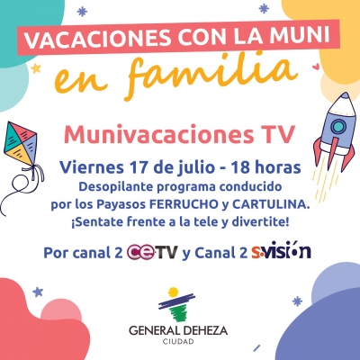 ¡VACACIONES CON LA MUNI!