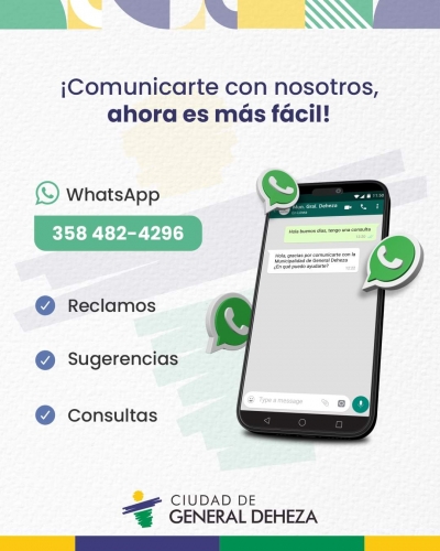 ¡COMUNICATE CON LA MUNI!