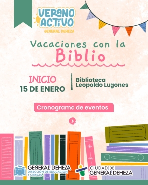 ¡VACACIONES EN LA BIBLIO!