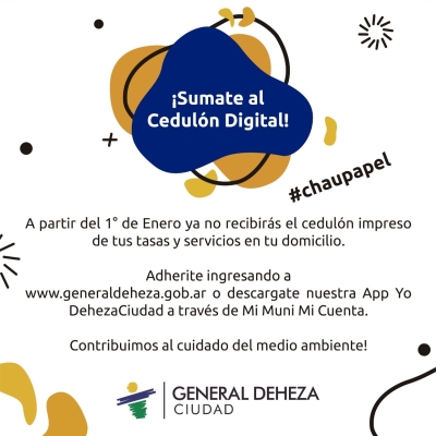 ADHESIÓN AL CEDULÓN DIGITAL