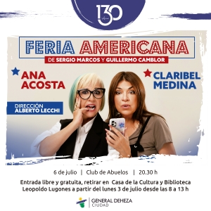 FERIA AMERICANA - OBRA DE TEATRO.