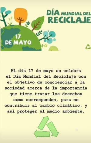 DÍA MUNDIAL DEL RECICLAJE.