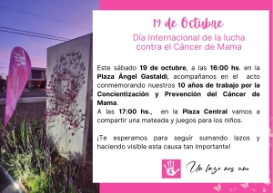 DÍA INTERNACIONAL DE LA LUCHA CONTRA EL CÁNCER DE MAMA