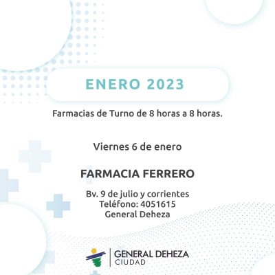FARMACIA DE TURNO.