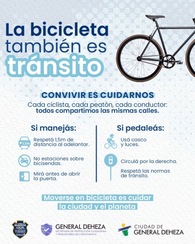 LA BICICLETA ES NUESTRO PRIMER VEHÍCULO