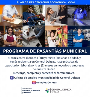 PLAN DE REACTIVACIÓN ECONÓMICA LOCAL.