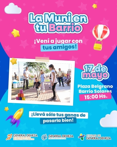 LLEGA LA MUNI EN TU BARRIO A PLAZA SOLARES