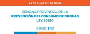 SEMANA PROVINCIAL DE LA PREVENCIÓN EN ADICCIONES.