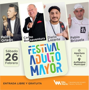 FESTIVAL DEL ADULTO MAYOR