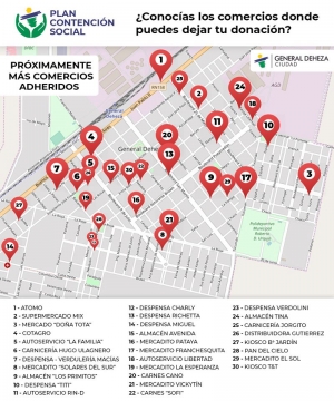 NUEVOS COMERCIOS AMIGOS, SE SUMAN A NUESTRA CAMPAÑA SOLIDARIA.