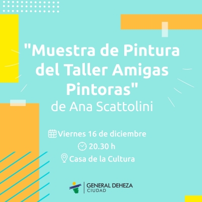 MUESTRA TALLER AMIGAS PINTORAS.