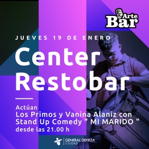 ESTE JUEVES - ARTE BAR EN CENTER