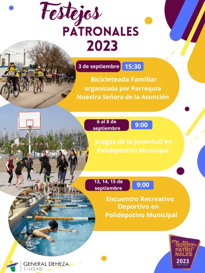 CONTINUAMOS CON NUESTROS FESTEJOS PATRONALES.